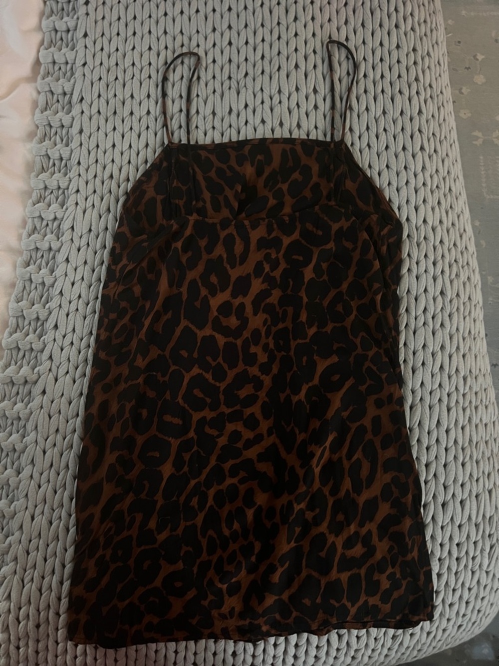 Motel Rocks Datista Dress - Brown Leopard - Picture 3 of 4
